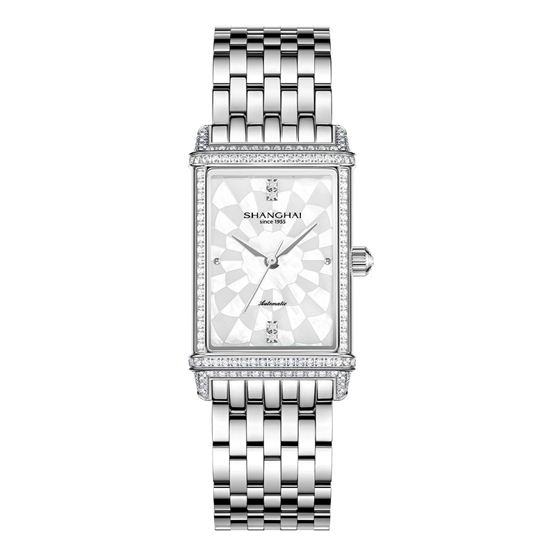 Shanghai Lumine Watch - Silver Dial