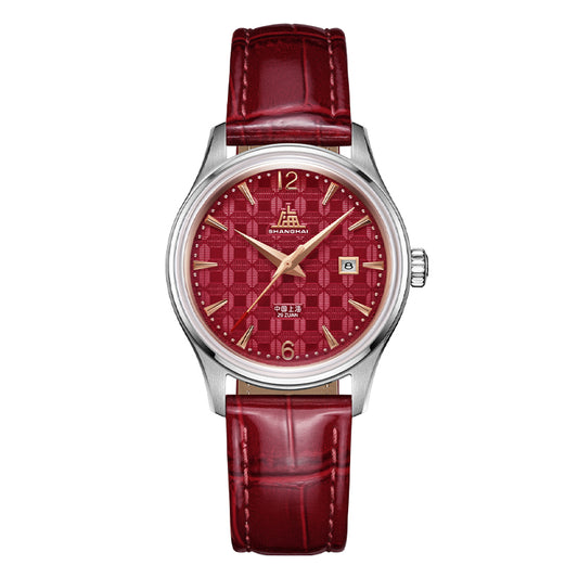Shanghai Pioneer X Blossom 31mm Watch - Red Tile (Limited Edition)