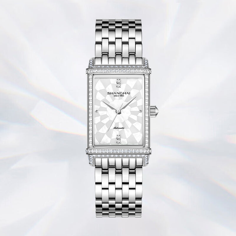Shanghai Lumine Watch - Silver Dial