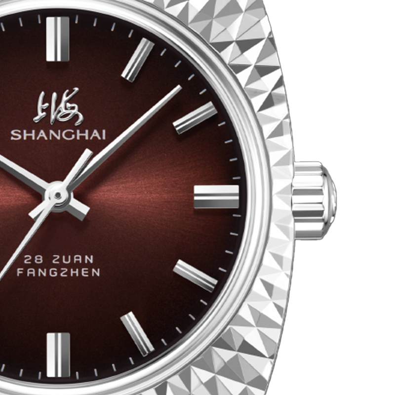 Shanghai Visionary 36mm Watch - Red Dial