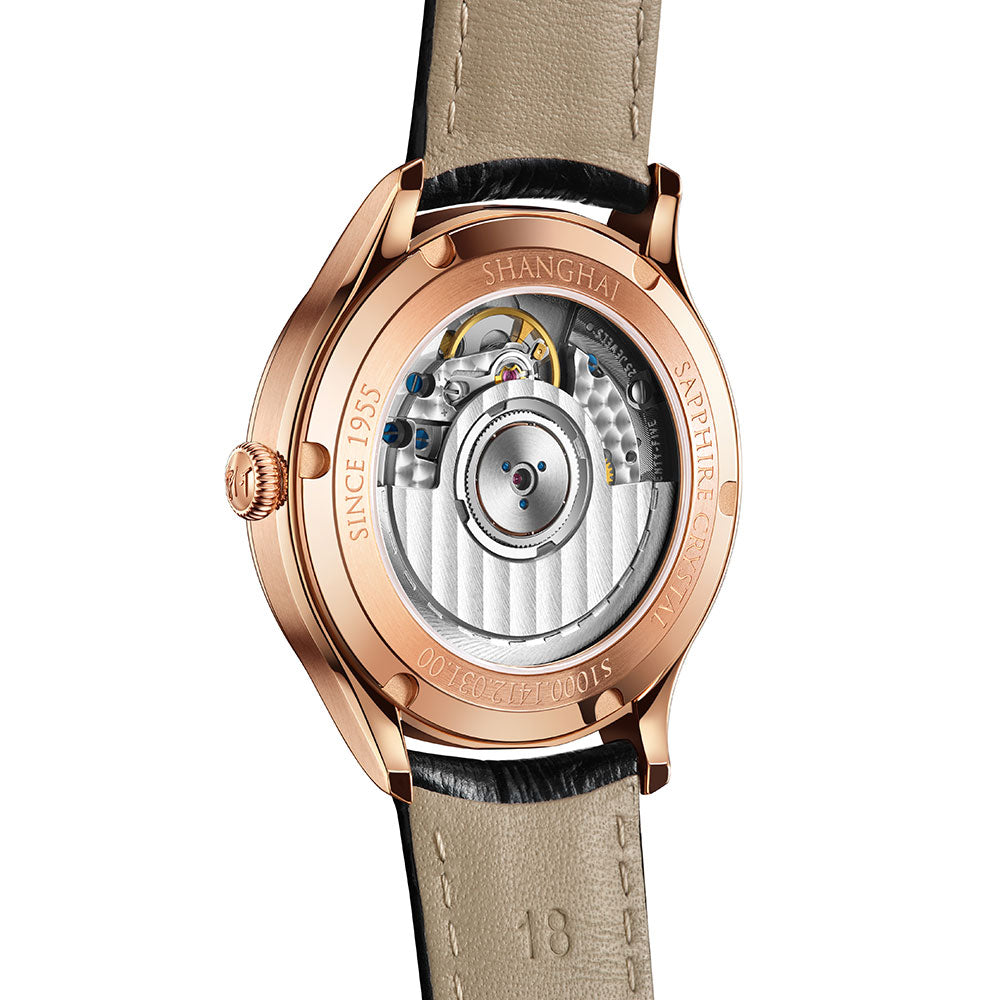 Shanghai Moonlit Serpentine 36mm Watch - Dark Dial