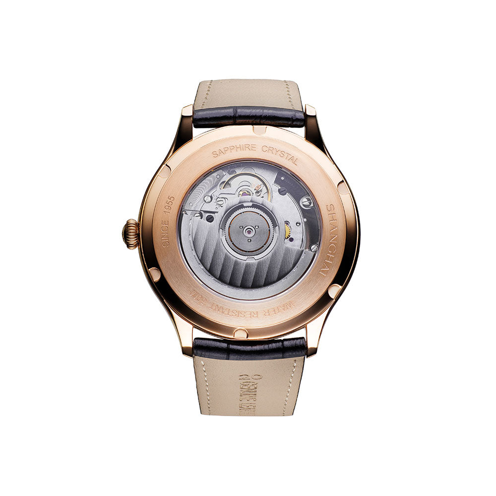 Shanghai Moonlit Serpentine 40 mm Uhr – dunkles Zifferblatt