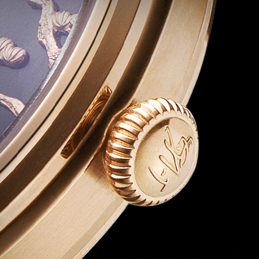 Shanghai Moonlit Serpentine 40 mm Uhr – dunkles Zifferblatt