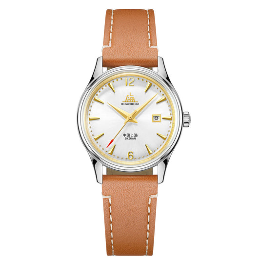Shanghai_Watches-Shanghai_Pioneer_31mm_Watch_-_Orange_Strap_White_Dial