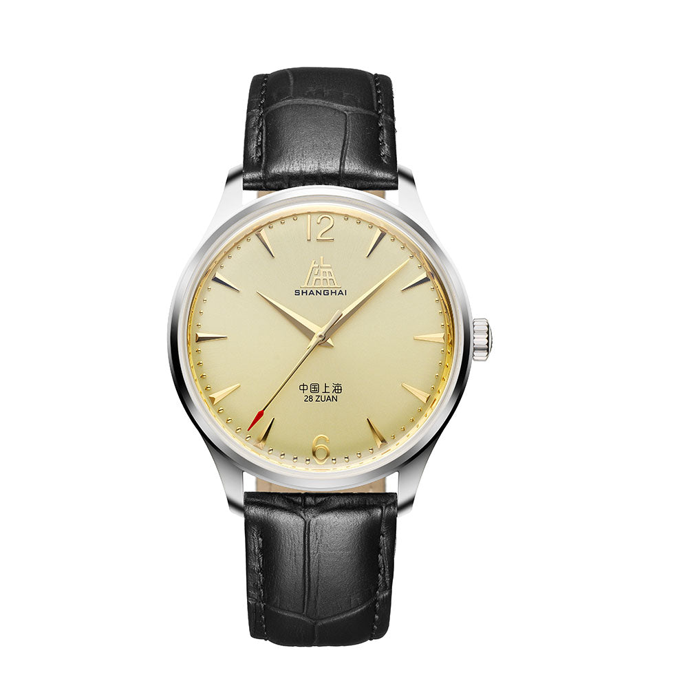 Shanghai_Watches-Shanghai_Pioneer_39mm_Watch_-_Black_Strap_Golden_Dial