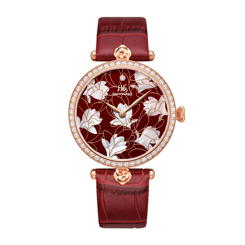 Shanghai Magnolia 36mm Watch - Blossom Golden