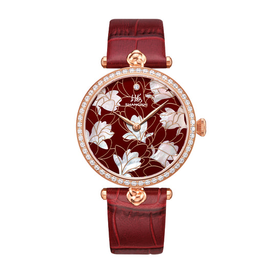 Shanghai Magnolia 36mm Watch - Blossom Golden