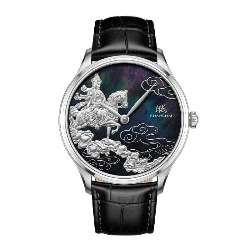 Shanghai Auspicious Steeds 40mm Watch - Mother-of-Pearl Dial [Limited Edition]