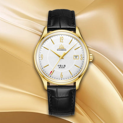 Shanghai Pioneer 39mm Watch - 24K Gold (Special Version)