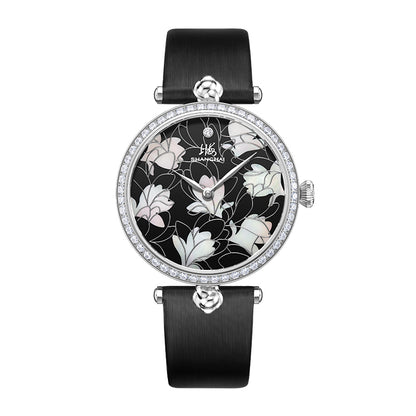 Shanghai Magnolia 36mm Watch - Blossom Silver