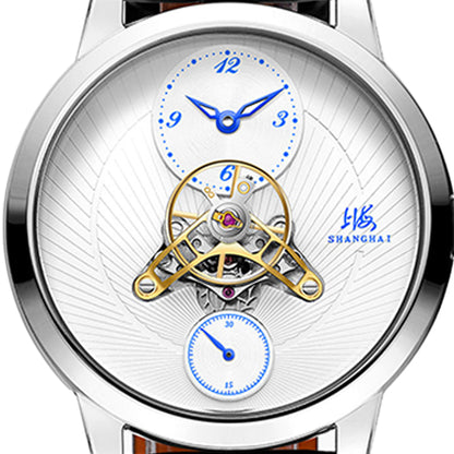 Shanghai Celestial Dome 40mm Watch - White Dial