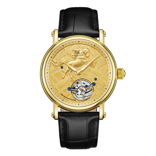 Shanghai Time Trace 41.5mm Watch - Year of the Horse Limited Edition · Golden Steed of Prosperity