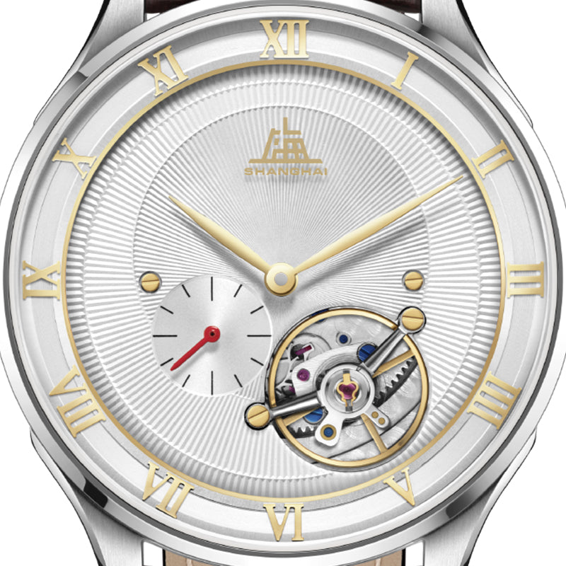 Shanghai Pioneer 42mm Watch - Carrousel Silver (Special Version)