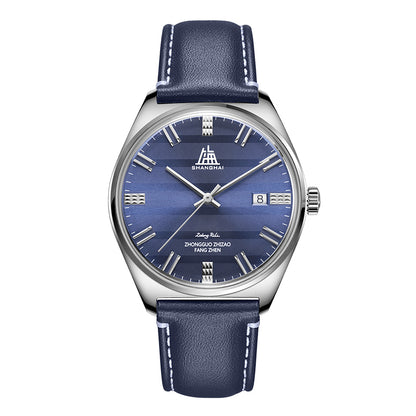 Shanghai Legacy 39mm Watch - Navy