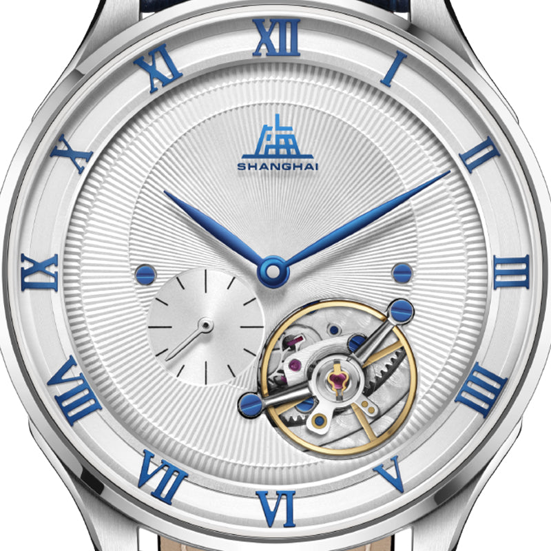 Shanghai Pioneer 42mm Watch - Carrousel Blue (Special Version)