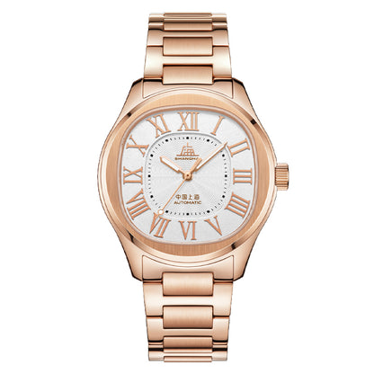 Shanghai Legacy 40mm Watch - Time Capture White