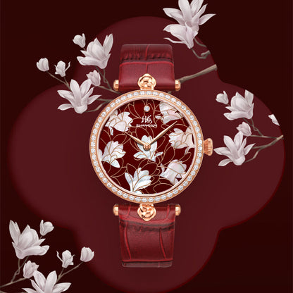 Shanghai Magnolia 36mm Watch - Blossom Golden