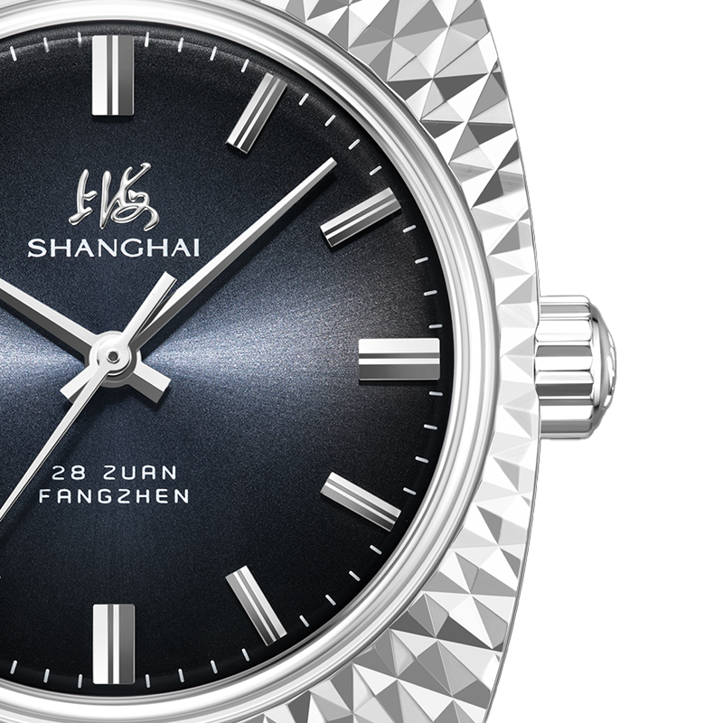Shanghai Visionary 36mm Watch - Blue Dial
