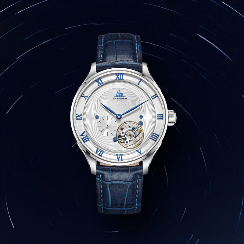 Shanghai Pioneer 42mm Watch - Carrousel Blue (Special Version)