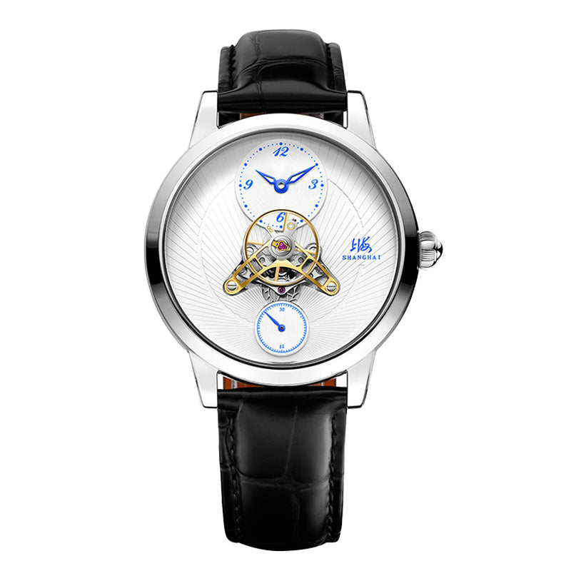 Shanghai Celestial Dome 40mm Watch - White Dial