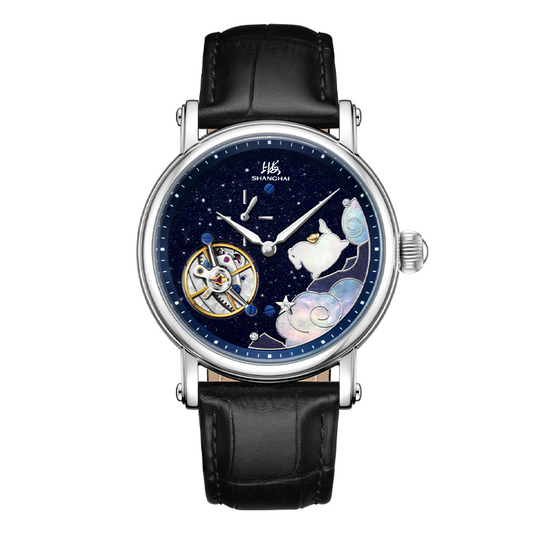 Shanghai Time Trace 41.5mm Watch - Year of the Horse Limited Edition · Fortune at Once