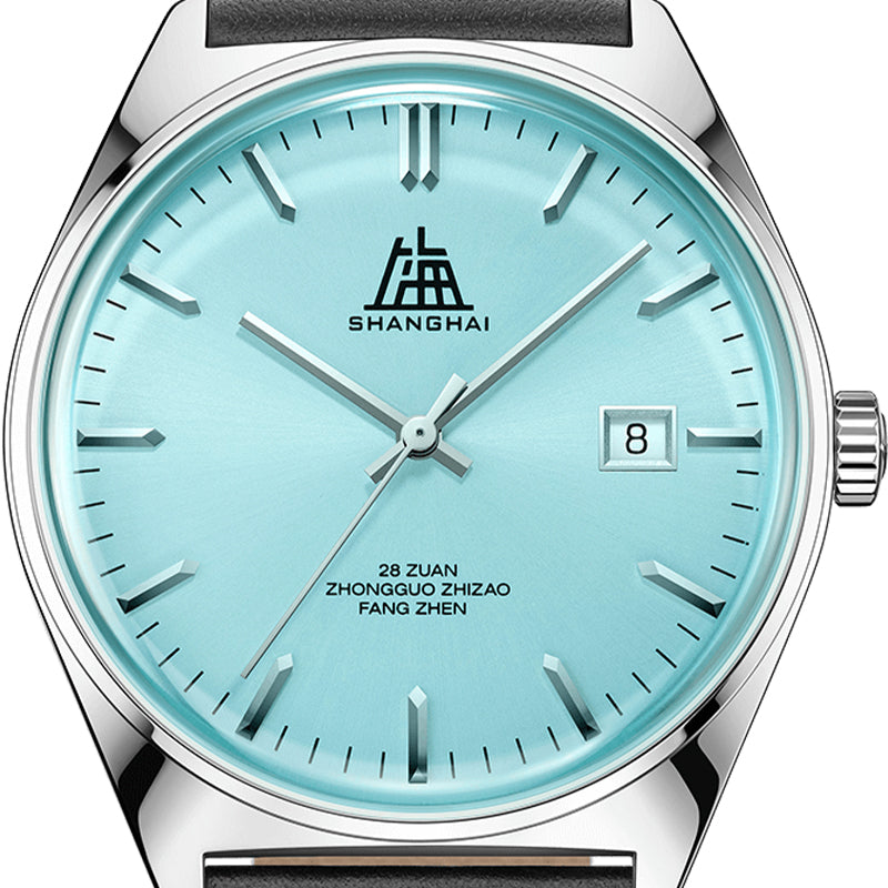Shanghai Pioneer 39mm Watch - Azure