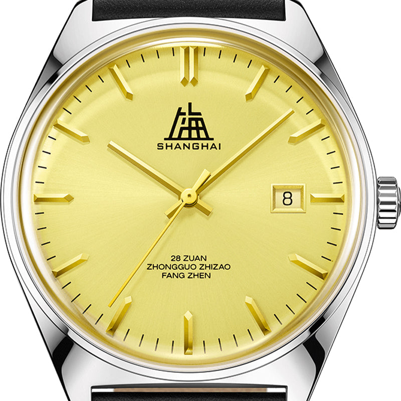 Shanghai Legacy 39mm Watch - Yellow