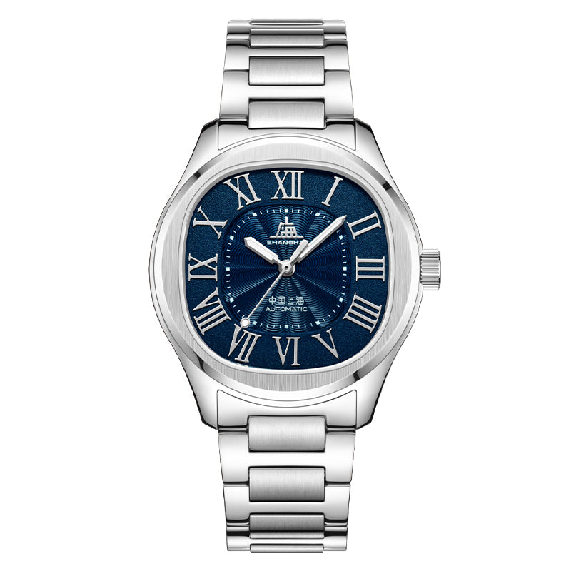 Shanghai Legacy 40mm Watch - Time Capture Blue