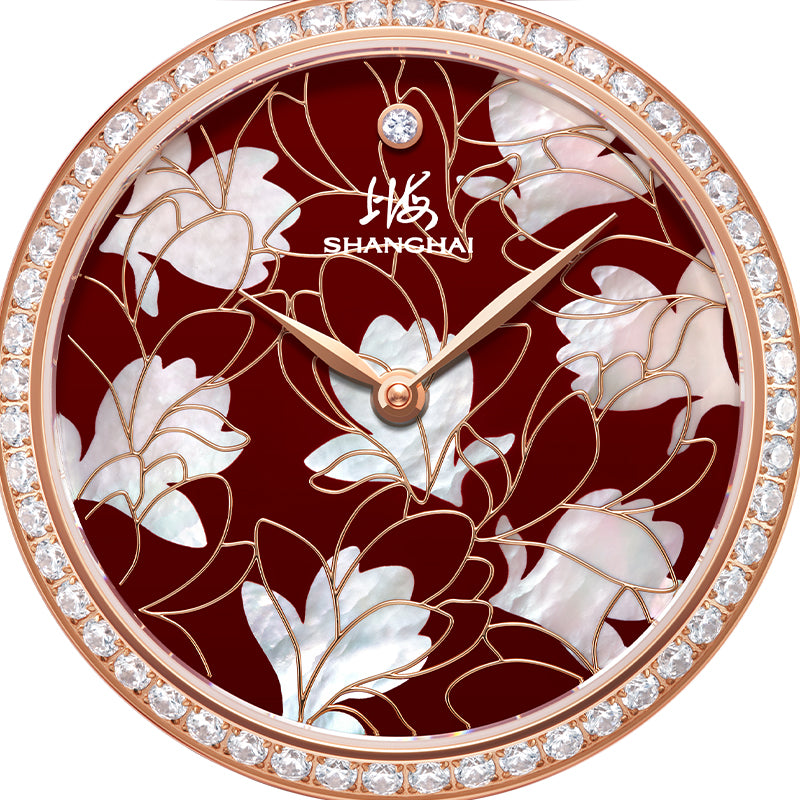 Shanghai Magnolia 36mm Watch - Blossom Golden