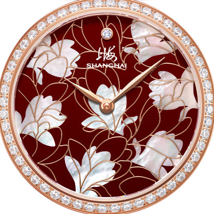 Shanghai Magnolia 36mm Watch - Blossom Golden