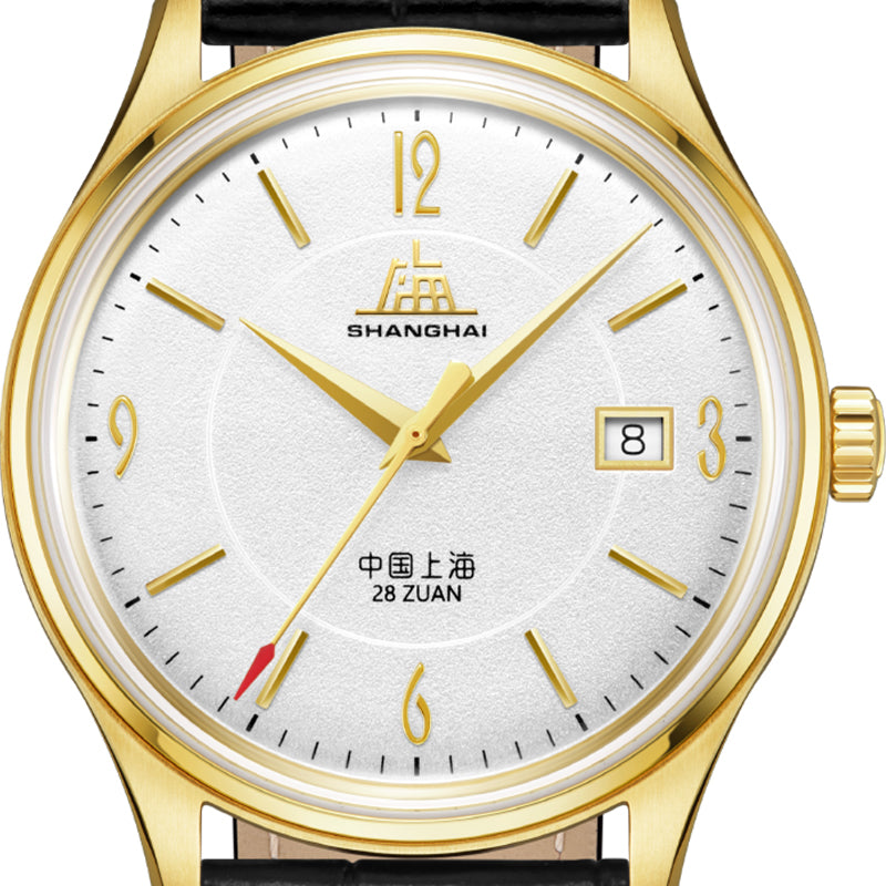 Shanghai Pioneer 39mm Watch - 24K Gold (Special Version)