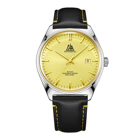 Shanghai Legacy 39mm Watch - Yellow