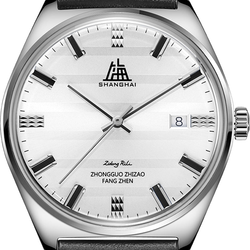 Shanghai Legacy 39mm Watch - Silver