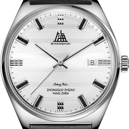 Shanghai Legacy 39mm Watch - Silver
