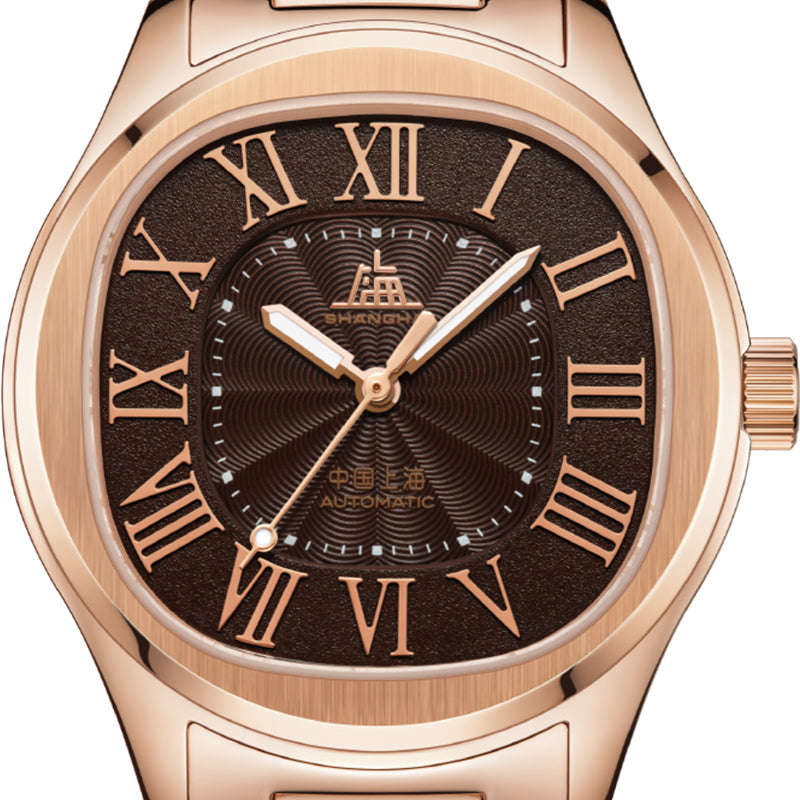 Shanghai Legacy 40mm Watch - Time Capture Brown