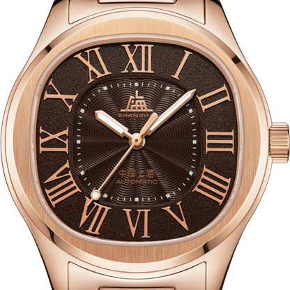Shanghai Legacy 40mm Watch - Time Capture Brown
