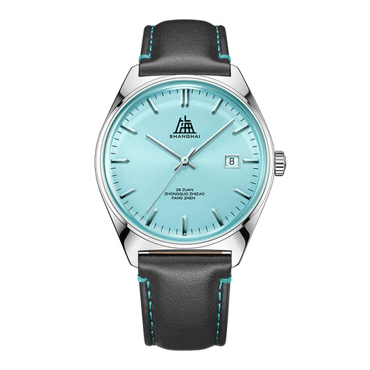 Shanghai Pioneer 39mm Watch - Azure