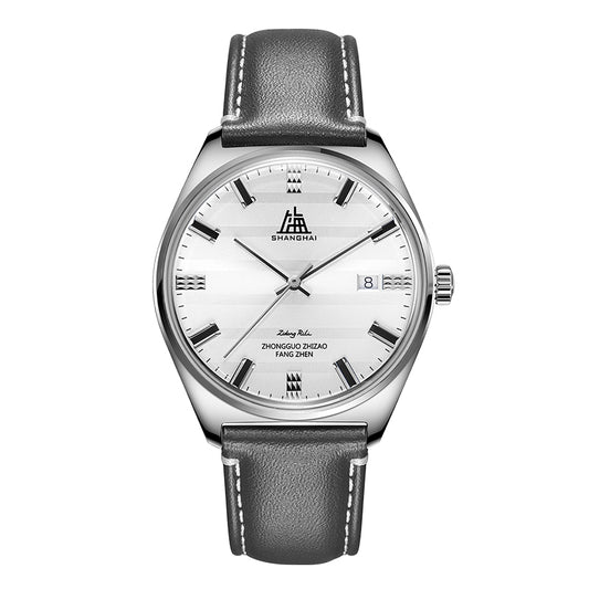 Shanghai Legacy 39mm Watch - Silver