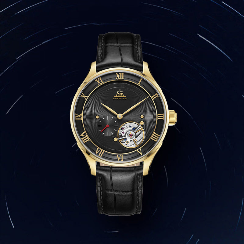 Shanghai Pioneer 42mm Watch - Carrousel Black (Special Version)