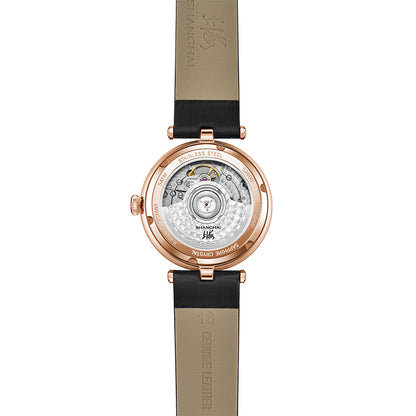 Shanghai Magnolia 36mm Watch - Broderie Golden
