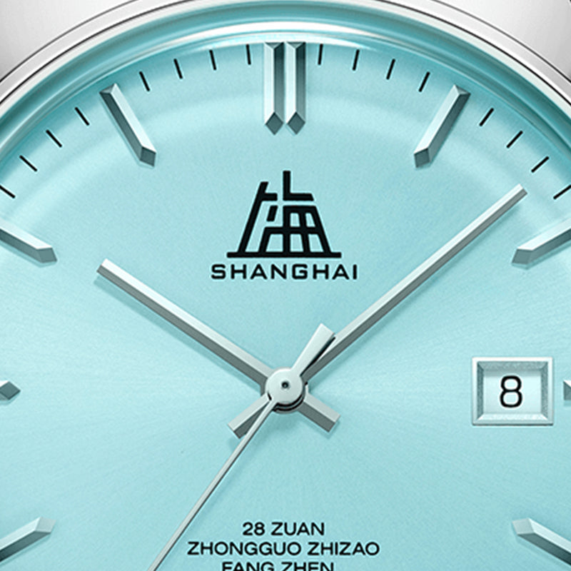 Shanghai Pioneer 39mm Watch - Azure