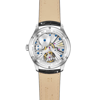 Shanghai Pioneer 39mm Watch - Tourbillon Rose (Limited Version)