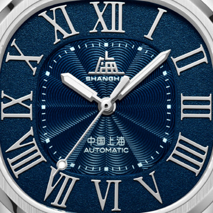 Shanghai Legacy 40mm Watch - Time Capture Blue