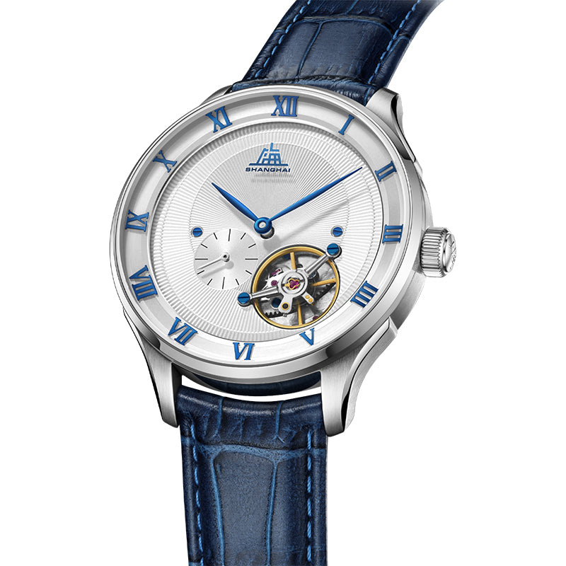 Shanghai Pioneer 42mm Watch - Carrousel Blue (Special Version)