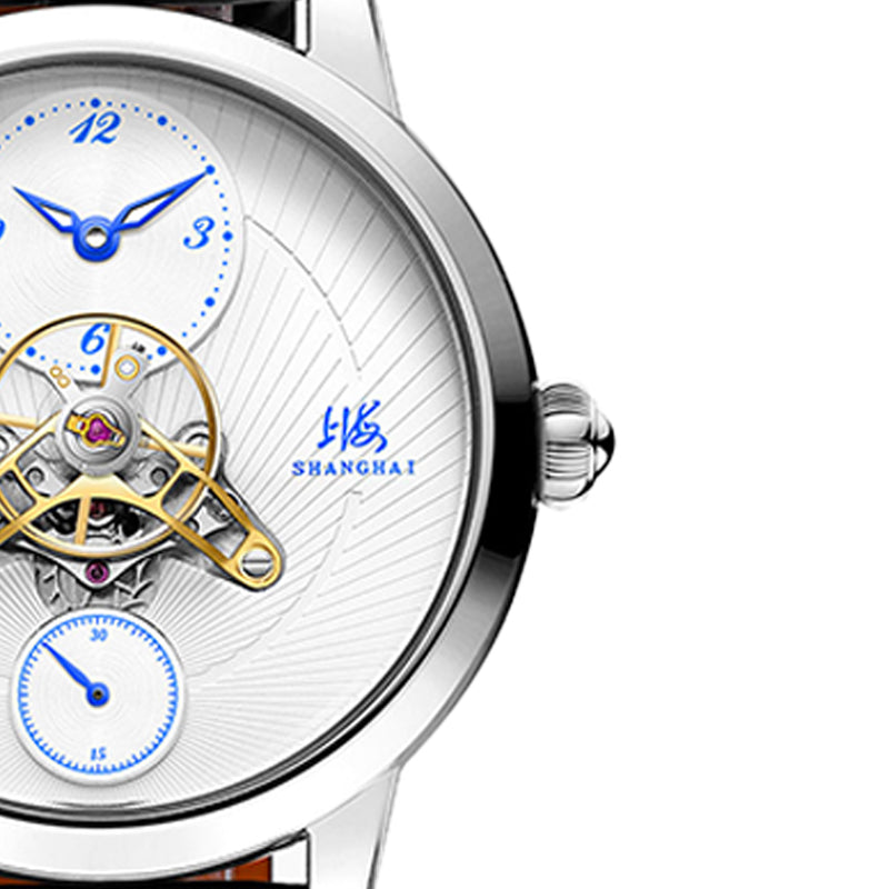 Shanghai Celestial Dome 40mm Watch - White Dial