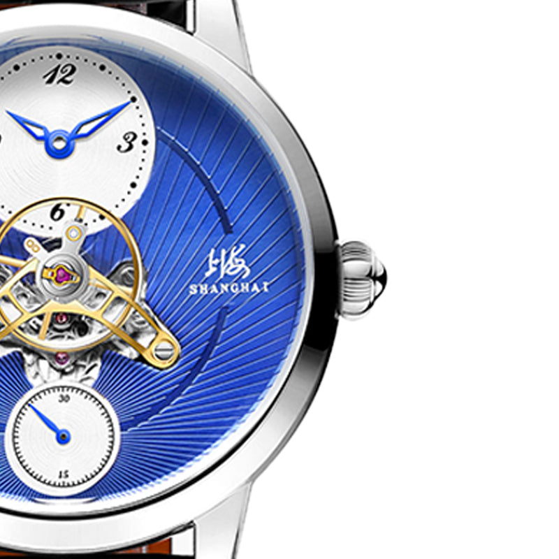 Shanghai Moonlit Serpentine 40 mm Uhr – dunkles Zifferblatt