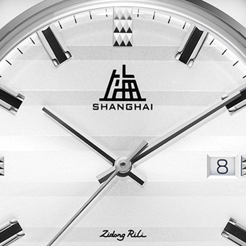 Shanghai Legacy 39mm Watch - Silver