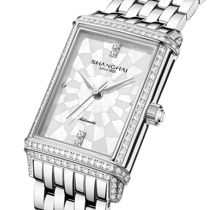 Shanghai Lumine Watch - Silver Dial