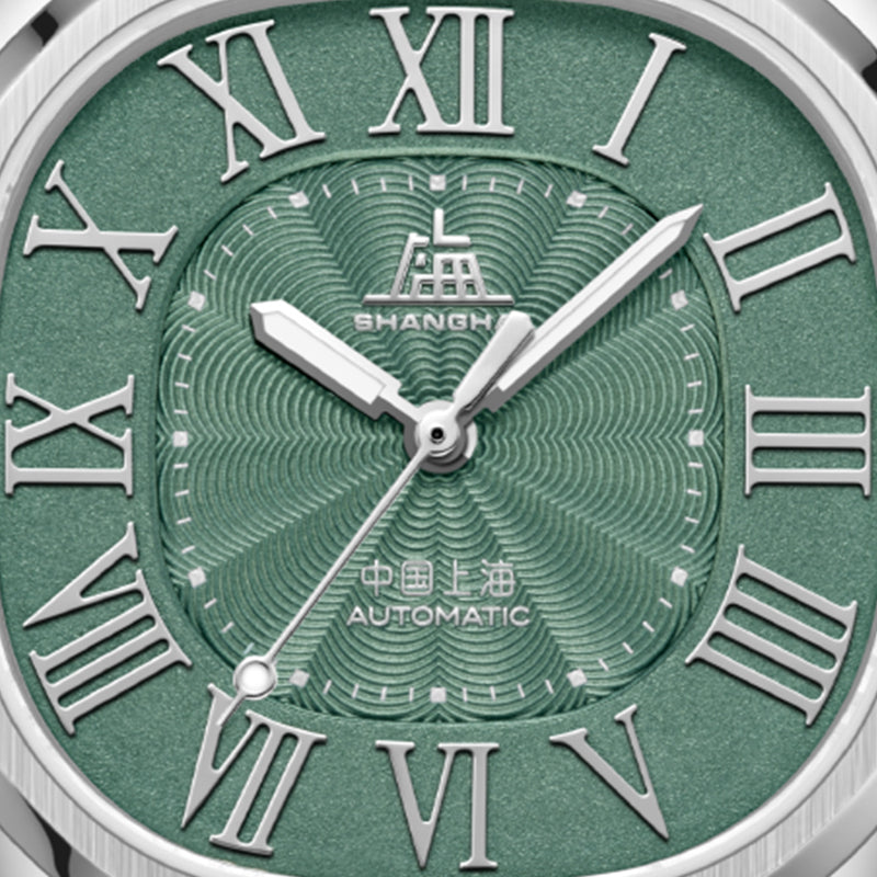 Shanghai Legacy 40mm Watch - Time Capture Green