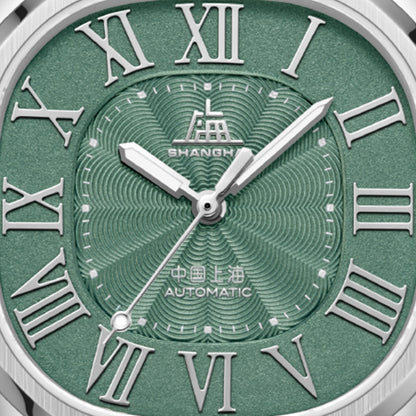Shanghai Legacy 40mm Watch - Time Capture Green